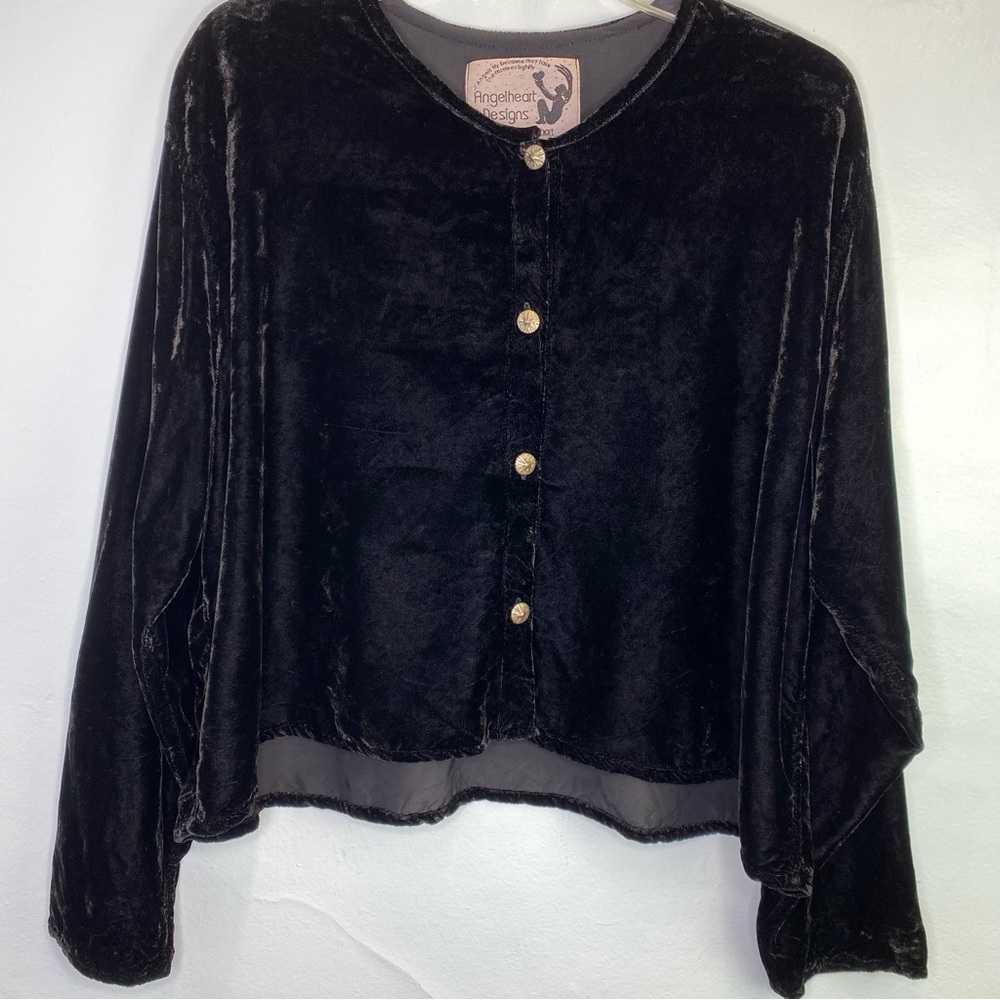 *** Angelheart Designs Vintage Velvet Top USA *** Large